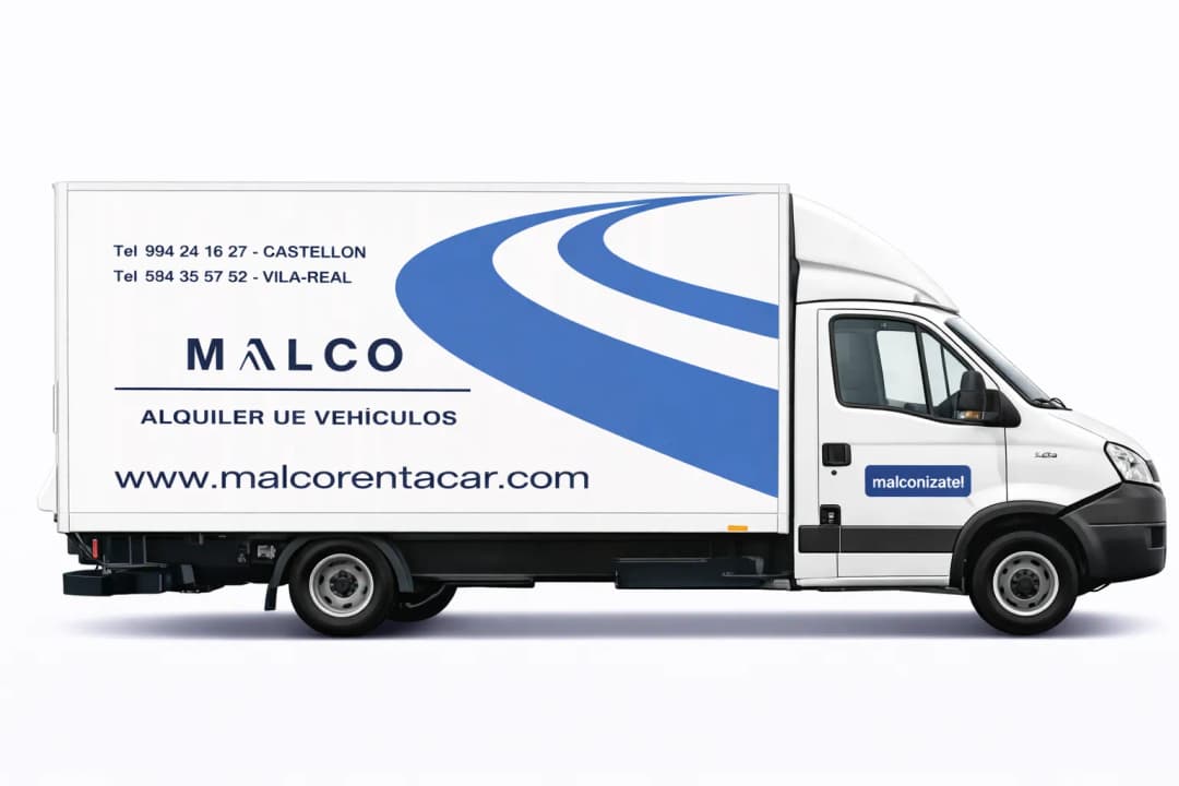 Alquiler FURGÓN CAJA 16m³ CON PLATAFORMA  - Imagen 1