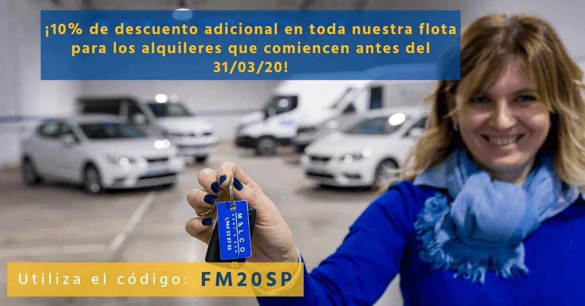 Rebajas de invierno: ¡10% de descuento en toda nuestra flota!